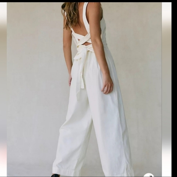 Free People Kirstie Jumpsuit  New with tag - Picture 4 of 10